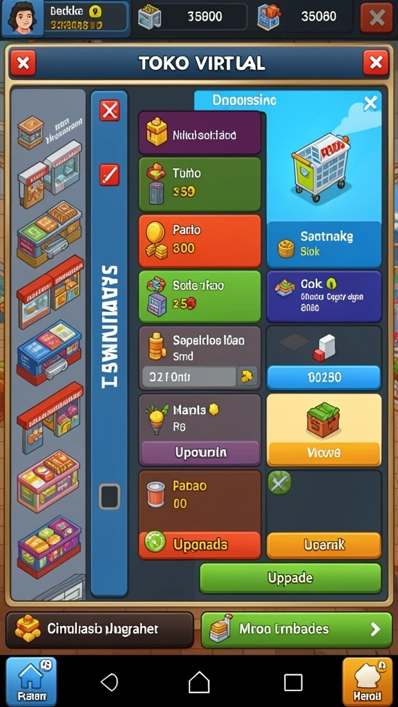 Gameplay seru dengan berbagai misi menarik.