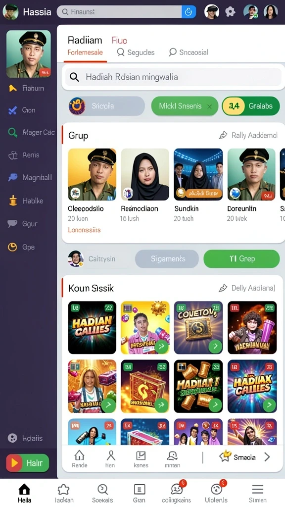 Beragam pilihan tema slot yang seru.