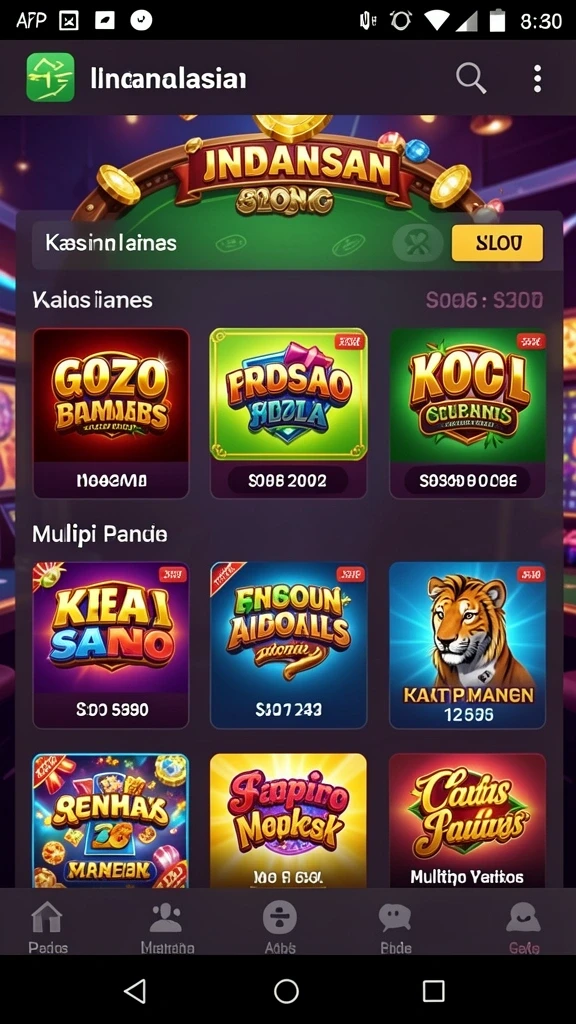 Level penuh tantangan dengan grafis yang menawan.
