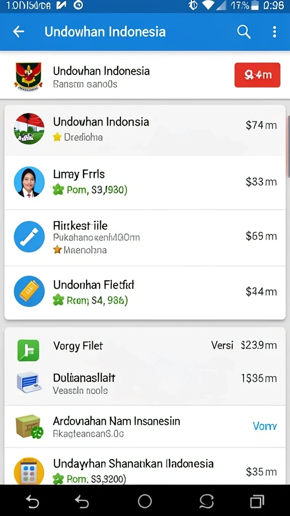 Tampilan antarmuka yang bersih dan mudah digunakan.