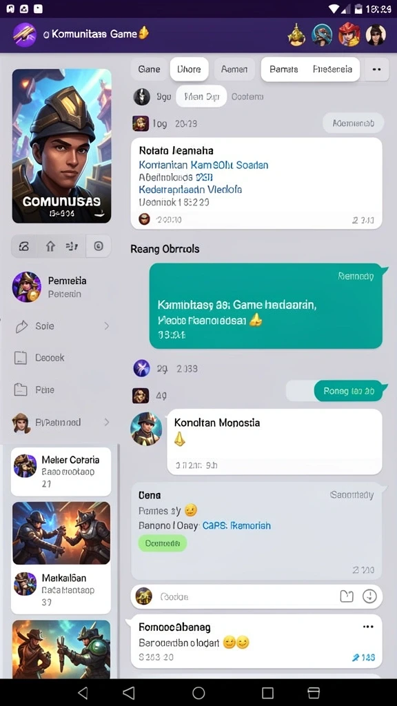 Gameplay yang menarik dan penuh tantangan.