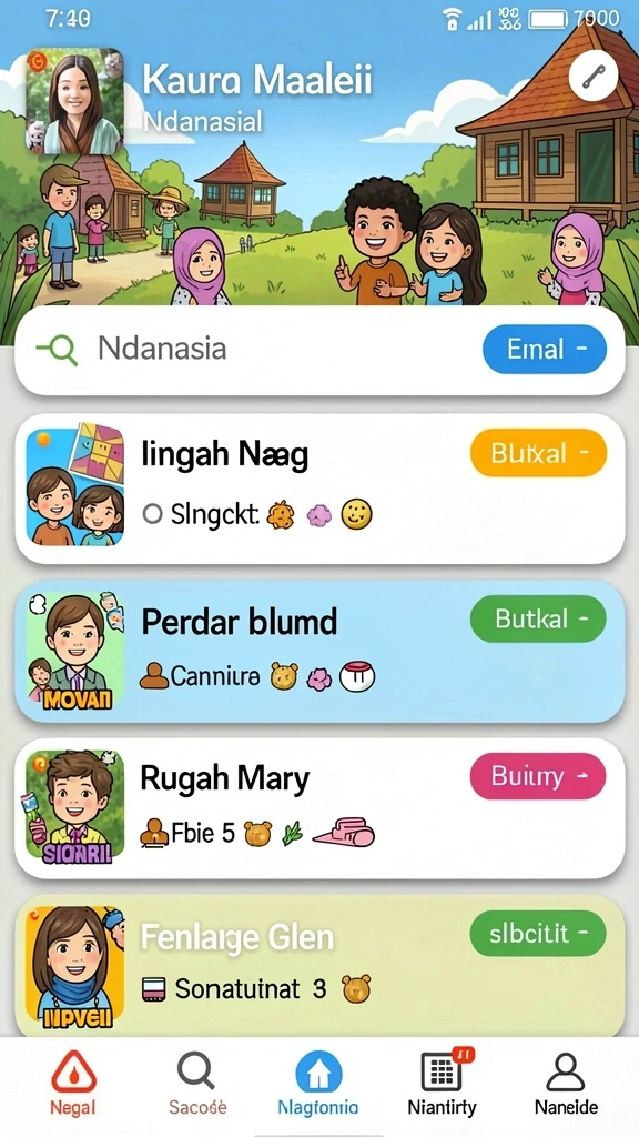 Grafik level yang menawan dan detail.