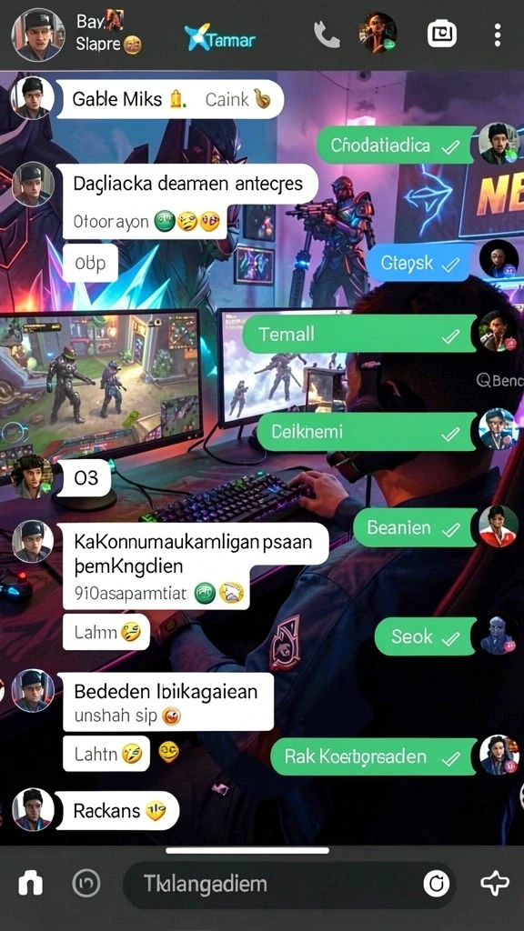 Suara latar yang menambah atmosfer permainan.