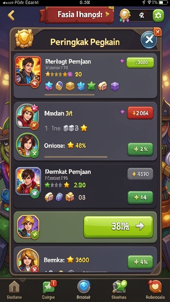 Mode multiplayer yang memungkinkan bermain bersama teman-teman.