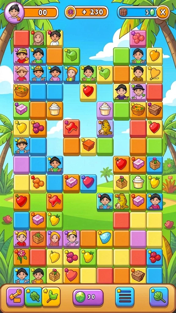 Komunitas aktif di dalam game yang menyenangkan.