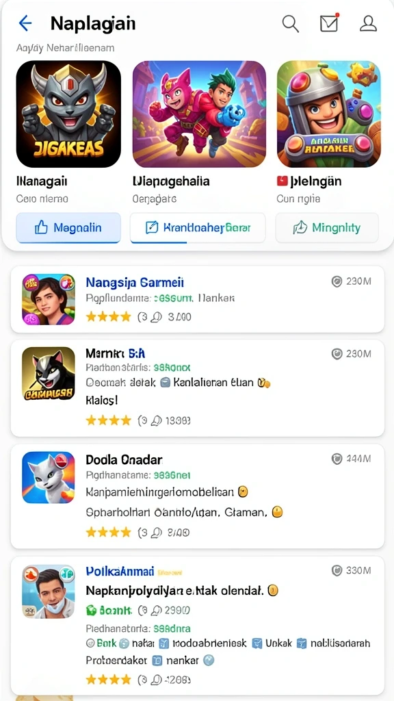 Tampilan antarmuka yang ramah pengguna.