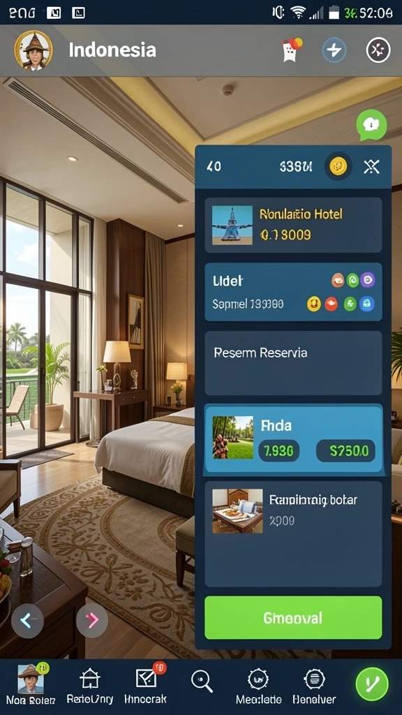 Mode permainan multiplayer yang seru dan kompetitif.