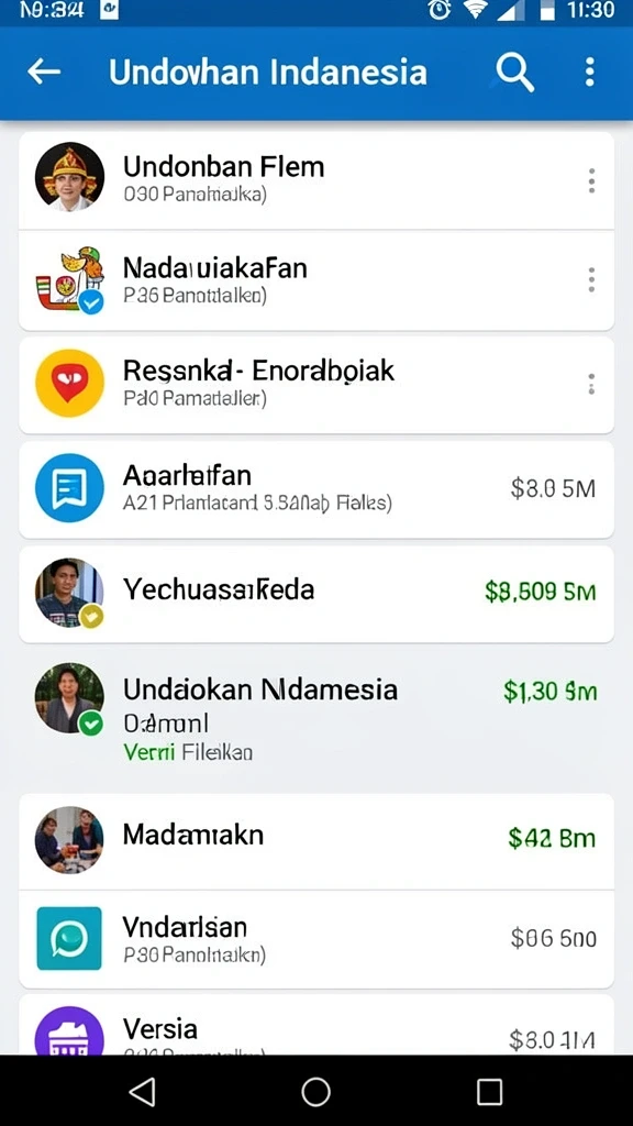 Tampilan antarmuka yang menarik dan mudah digunakan.