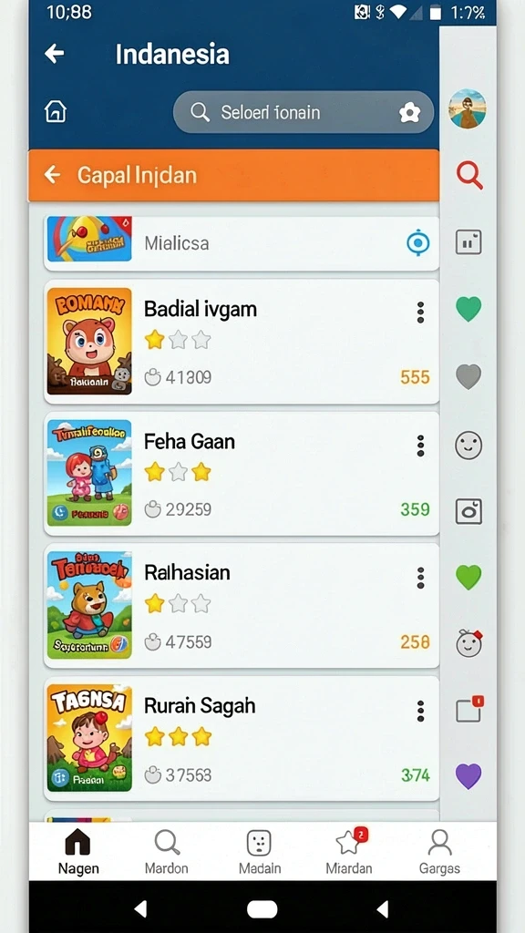 Pengalaman bermain yang membuat ketagihan.