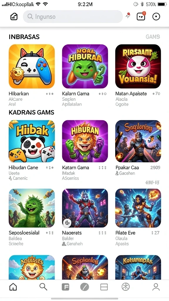 Tantangan level yang menarik dan bervariasi.