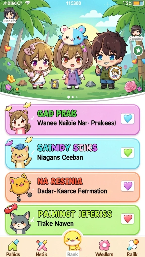 Karakter unik yang bisa dimainkan dengan kemampuan khusus.