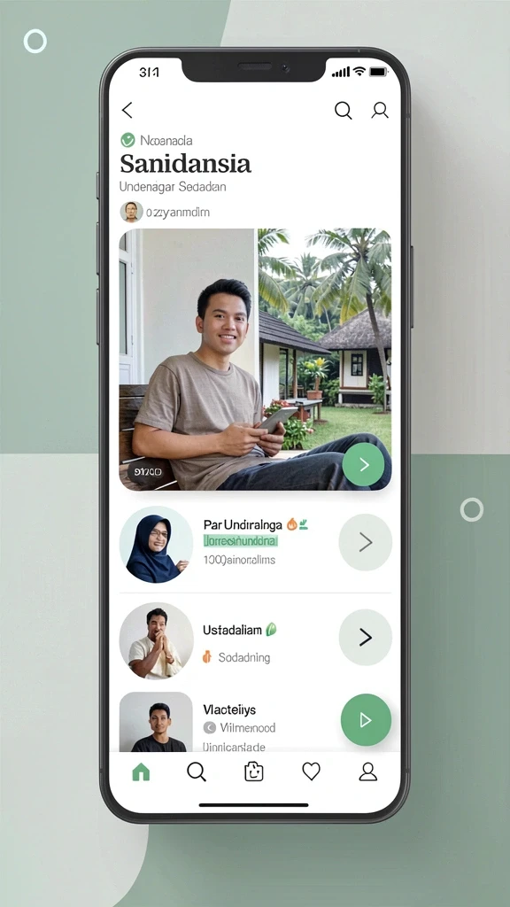 Tampilan level yang menantang dan menarik.