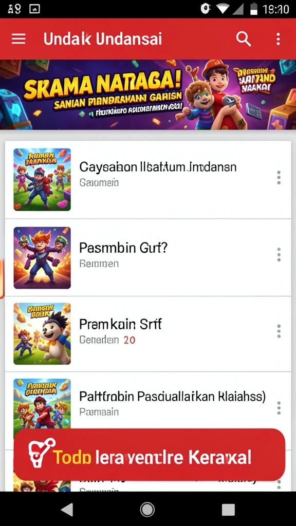 Tampilan antarmuka GACOR88 yang modern.