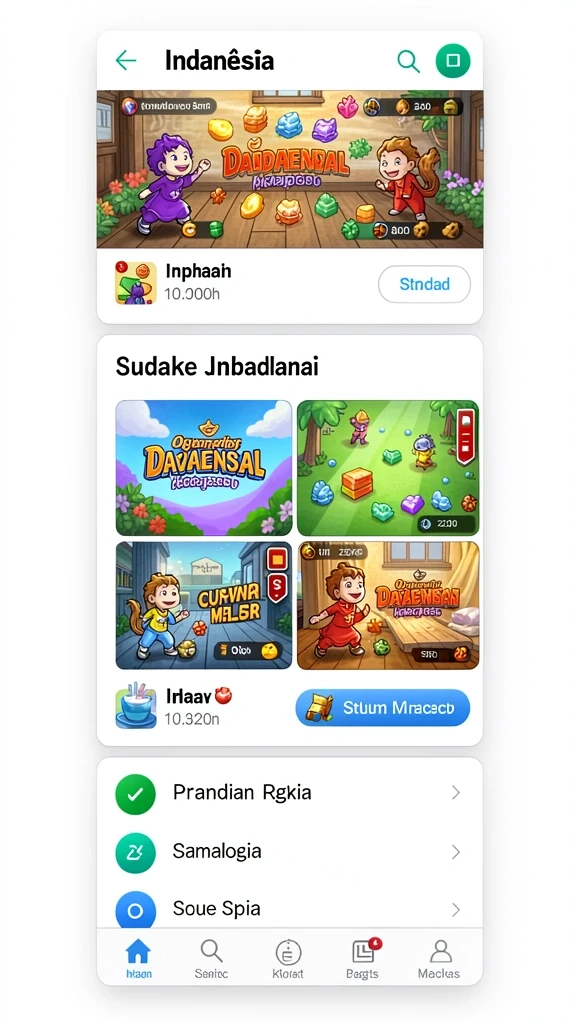 Tampilan antarmuka yang menarik dan intuitif.