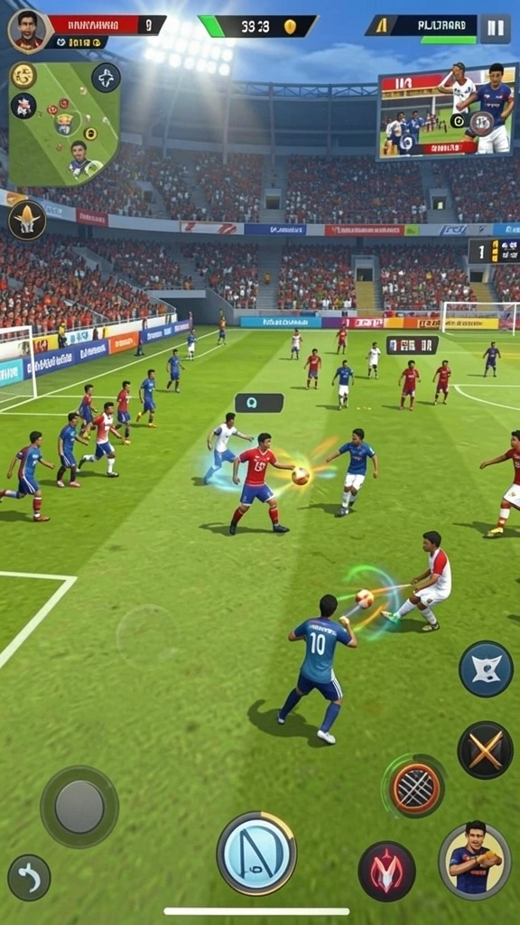 Tantangan yang bervariasi di setiap level.