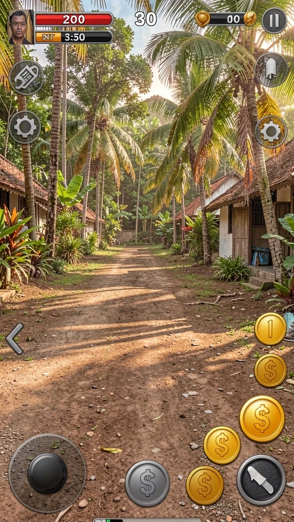 Mode multiplayer yang seru untuk dimainkan bersama teman.