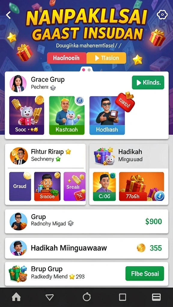 Pengalaman bermain multiplayer yang seru.