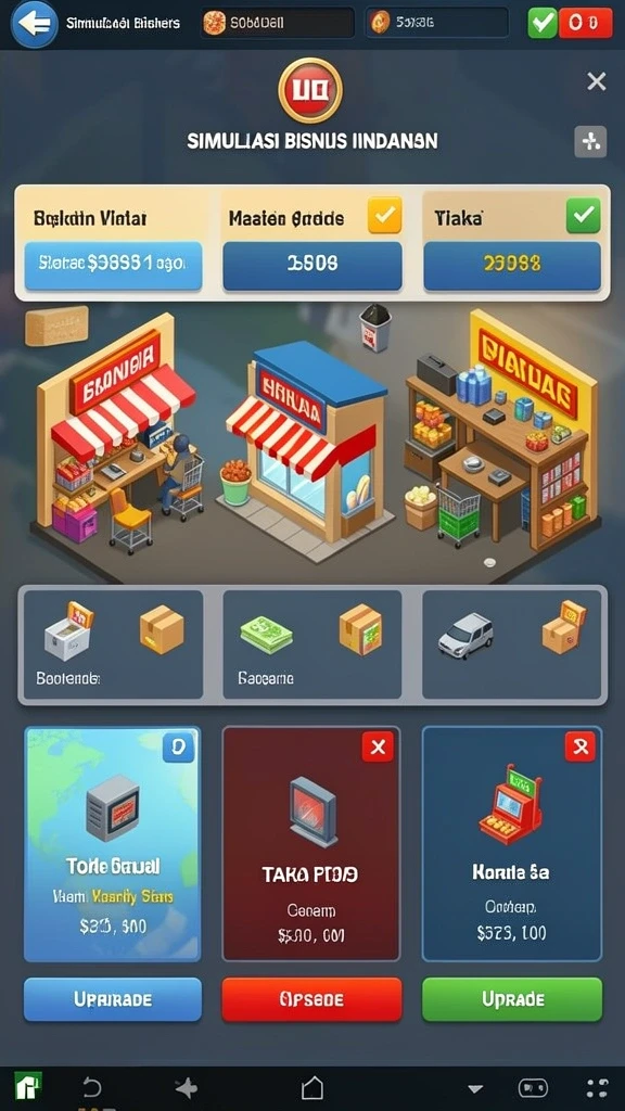 Tampilan antarmuka yang user-friendly dan menarik.
