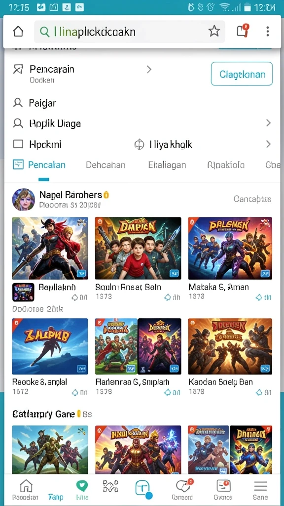 Contoh permainan yang seru dan penuh tantangan.