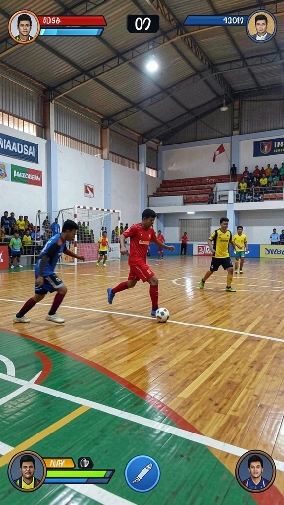 Grafis permainan slot yang menarik dan berwarna-warni.