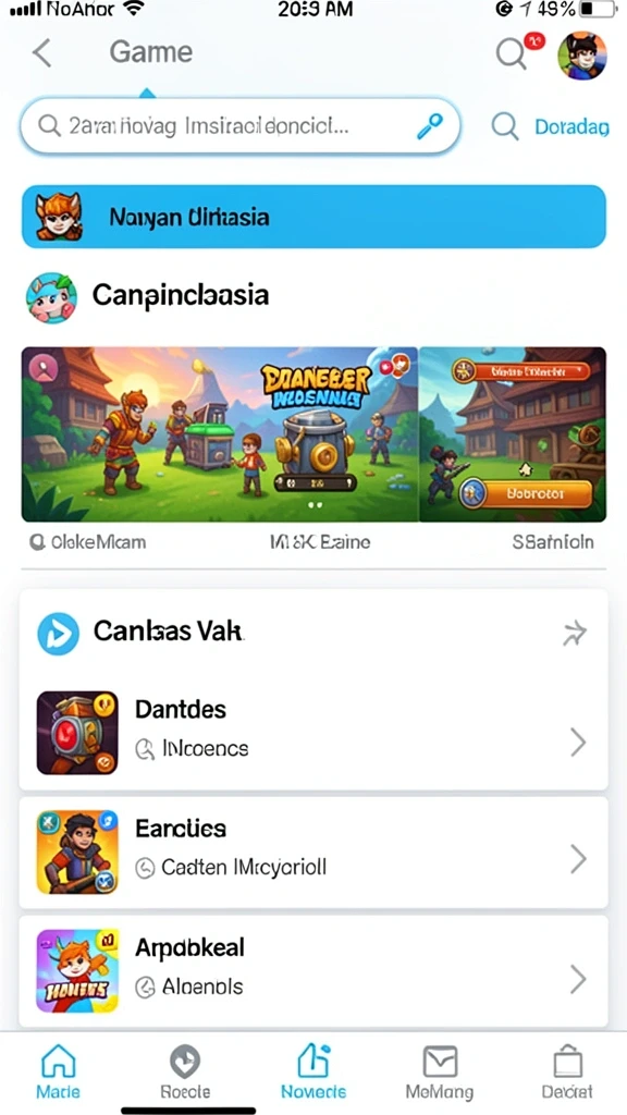 Karakter unik dengan kemampuan berbeda-beda.