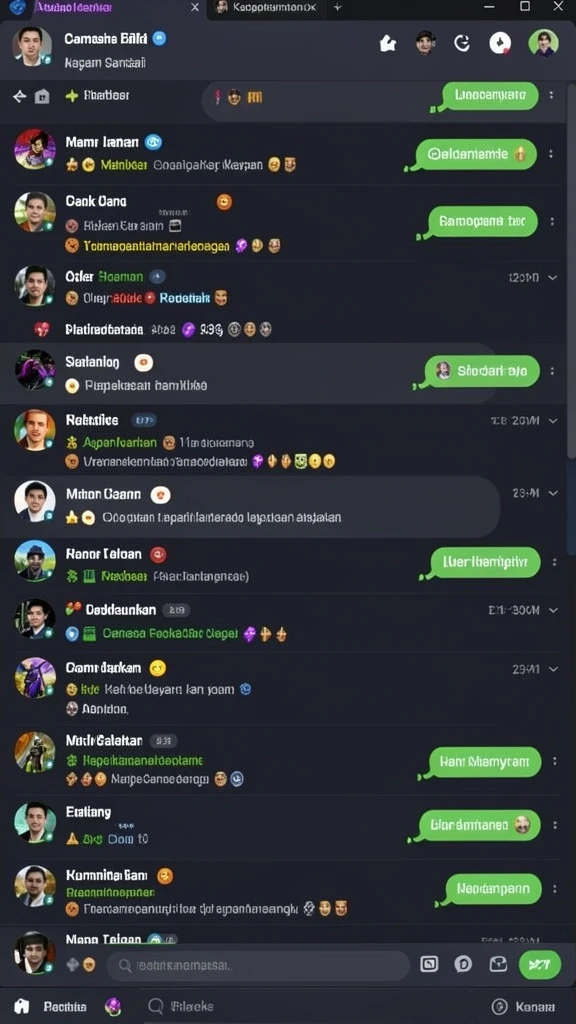 Screenshot 1: Tampilan utama aplikasi dengan berbagai pilihan permainan.