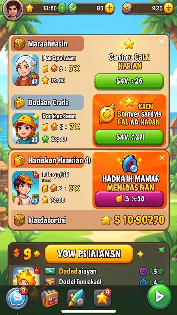 Karakter baru yang menarik dan unik.