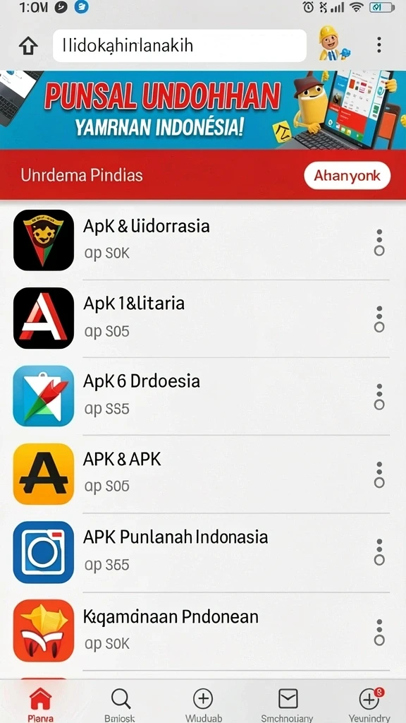 Fitur mode permainan yang seru dan kompetitif.