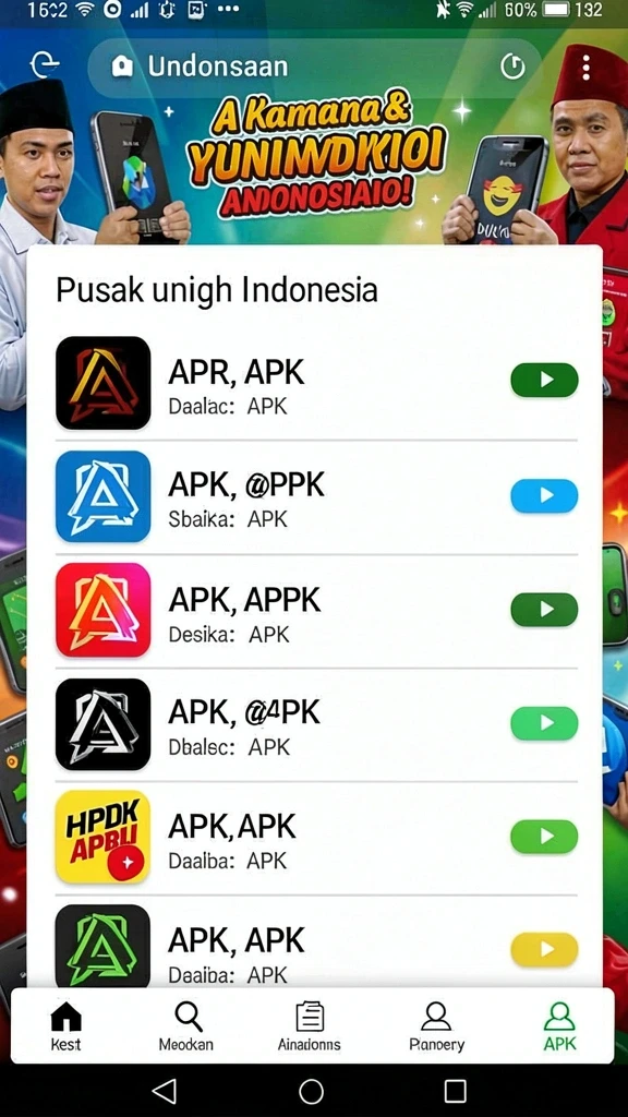 Tampilan antarmuka yang menarik dan mudah digunakan.