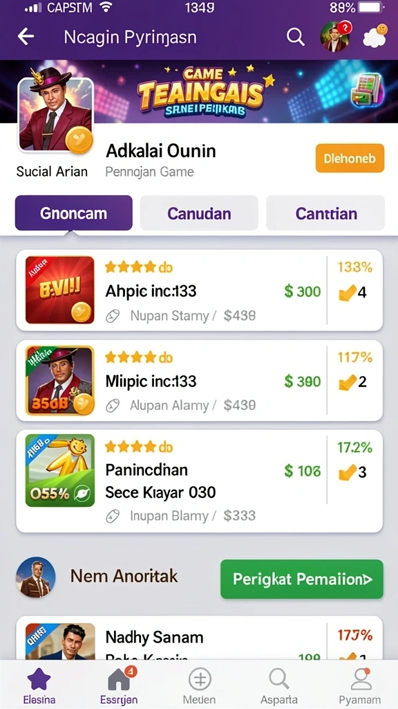 Fitur bonus yang menarik dan menguntungkan.