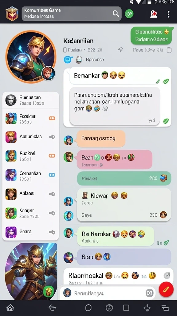 Tampilan antarmuka yang intuitif dan menarik.