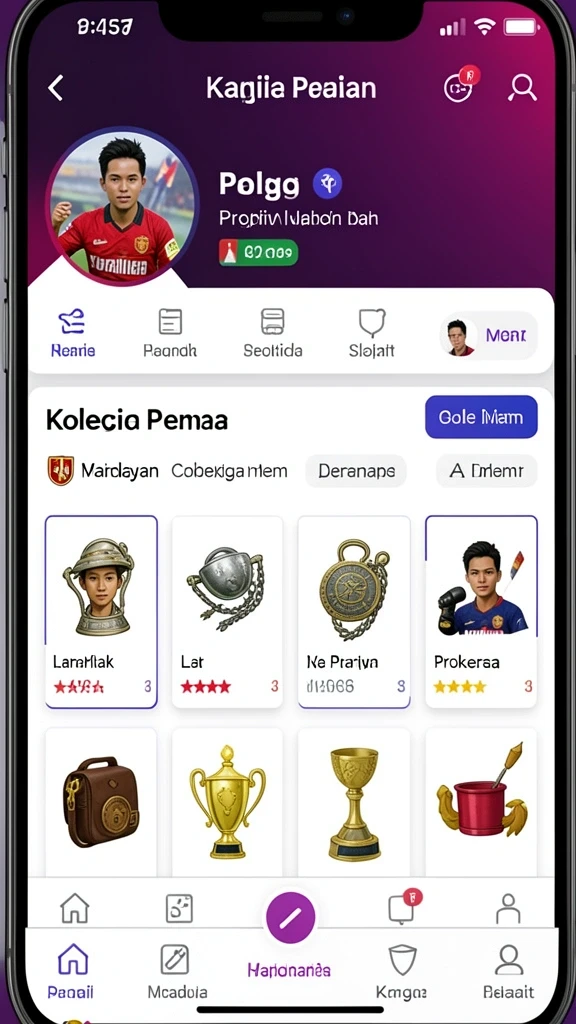 Menampilkan salah satu level yang menantang.