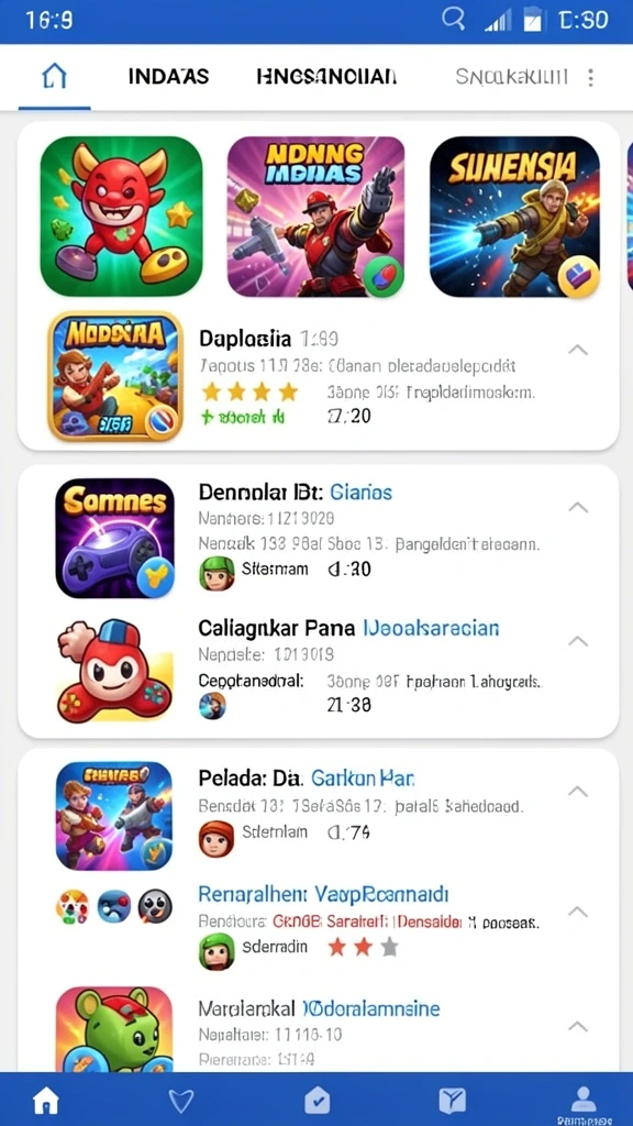 Screenshot menampilkan mode kompetitif dengan pemain lain.