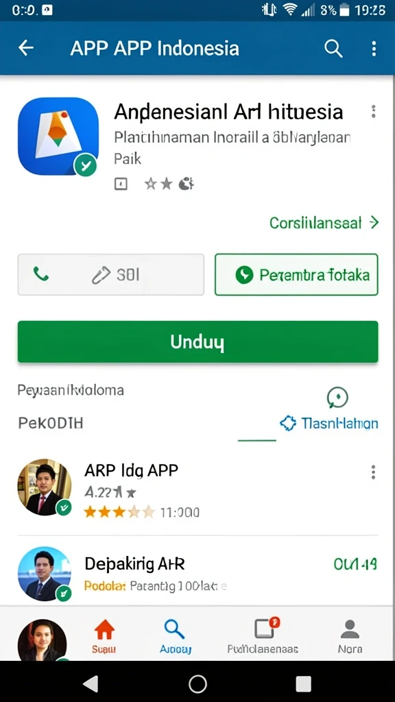 Tampilan antarmuka yang intuitif dan menarik.