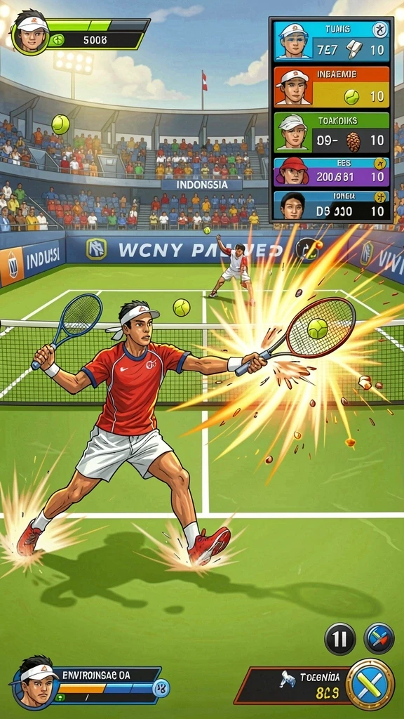 Gambar menampilkan permainan slot dengan tema petualangan.