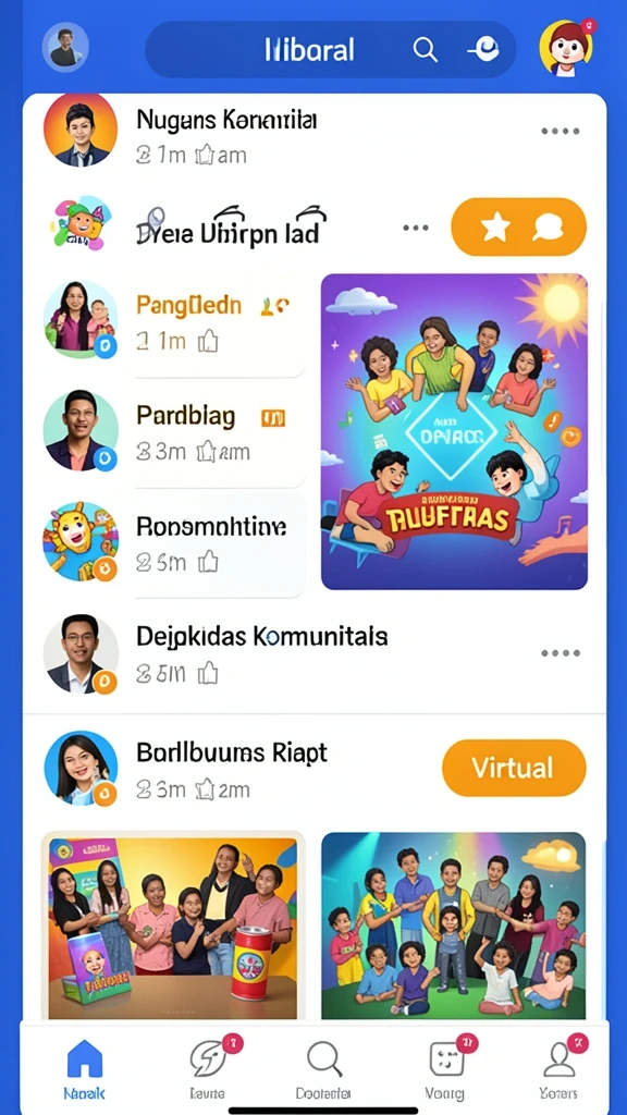 Karakter unik dengan kemampuan spesial di setiap level.