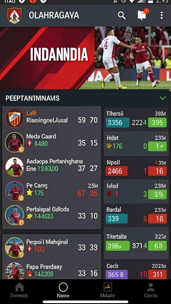 Beragam permainan judi tersedia dalam satu aplikasi.