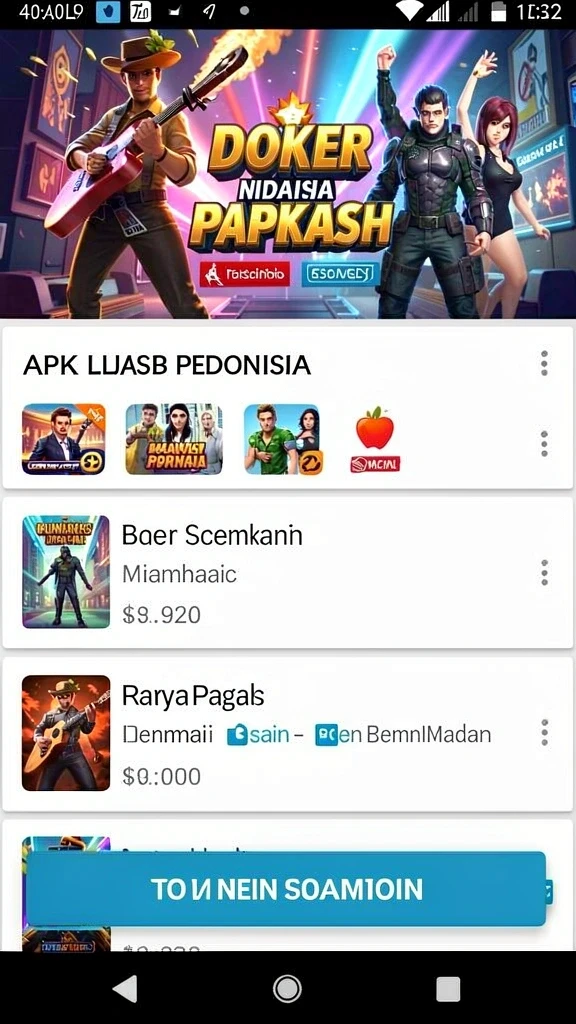 Tampilan utama aplikasi SVIP9 dengan desain yang menarik.