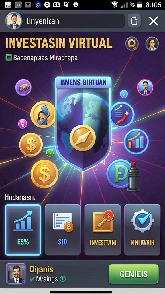 Tampilan antarmuka yang user-friendly dan mudah dinavigasi.
