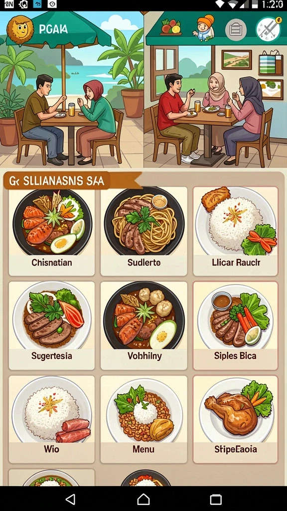 Tampilan antarmuka yang menarik dan mudah dipahami.
