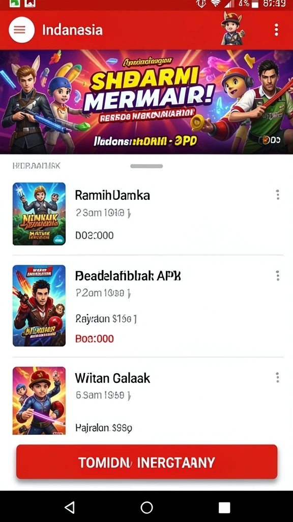 Tampilan grafik yang memukau saat bermain.