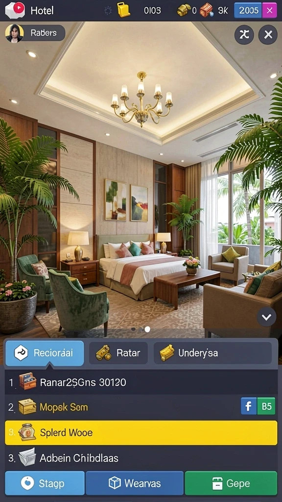 Level tantangan yang beragam dan penuh kejutan.