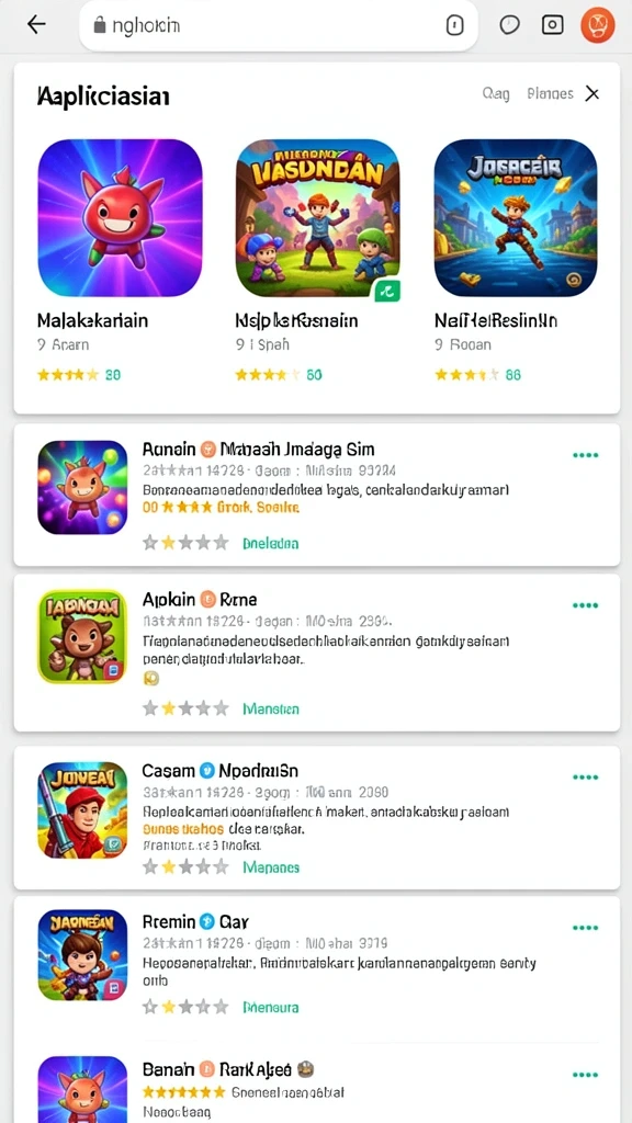Tampilan antarmuka yang menarik dan mudah digunakan.