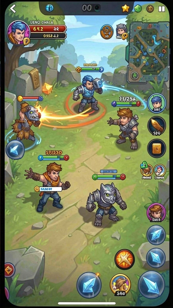 Mode permainan multiplayer yang seru.
