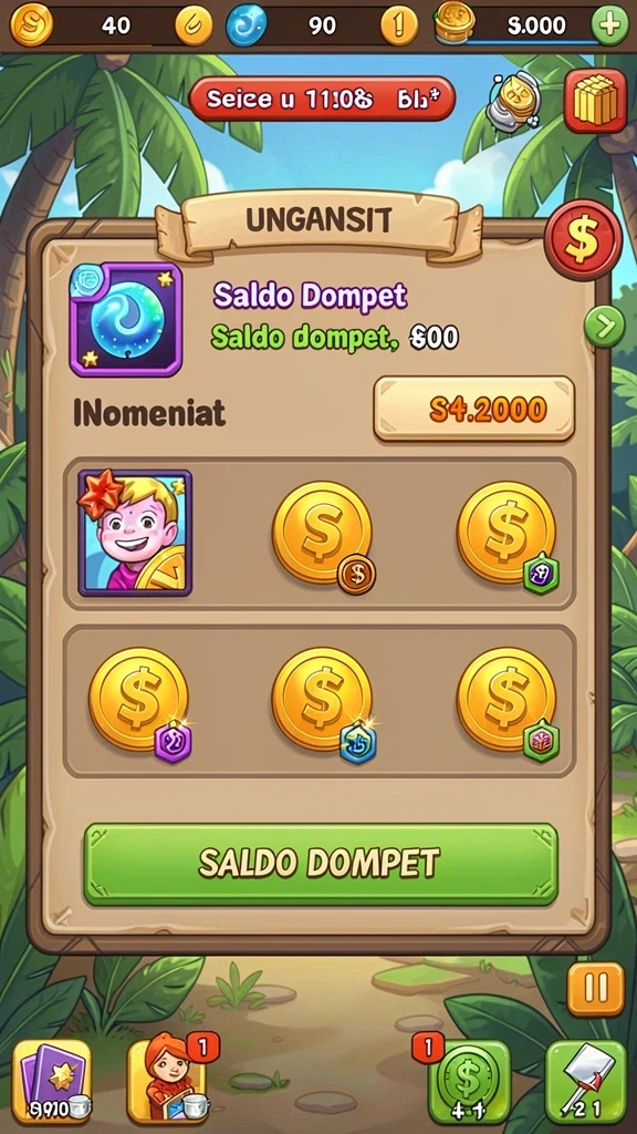 Event mingguan dengan hadiah menarik.